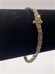 10K Diamond Tennis Bracelet 7